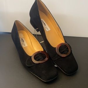 Sacha London Buckled Flats Size 6 1/2